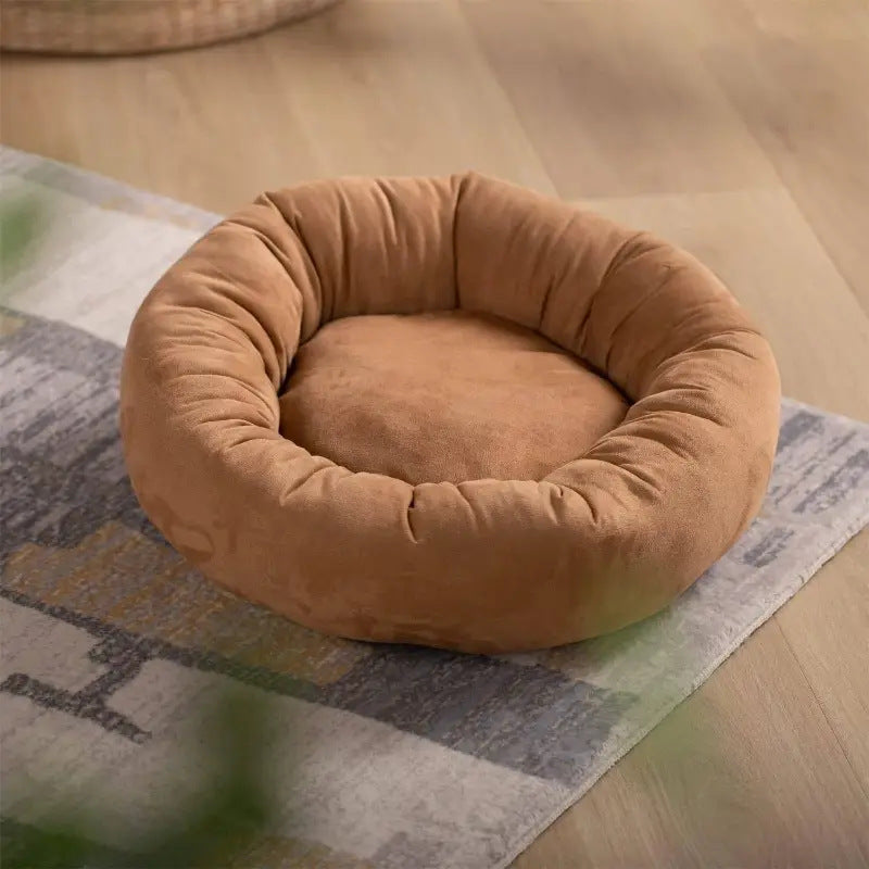 Gemütliches Rundhundebett