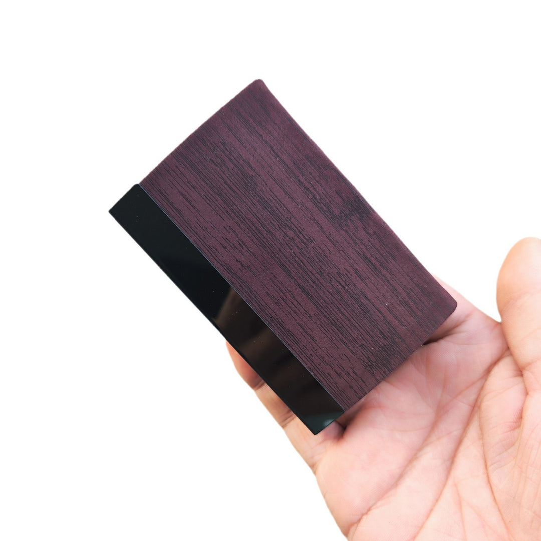 Eleganter Holz RFID-Blockierender Kartenhalter