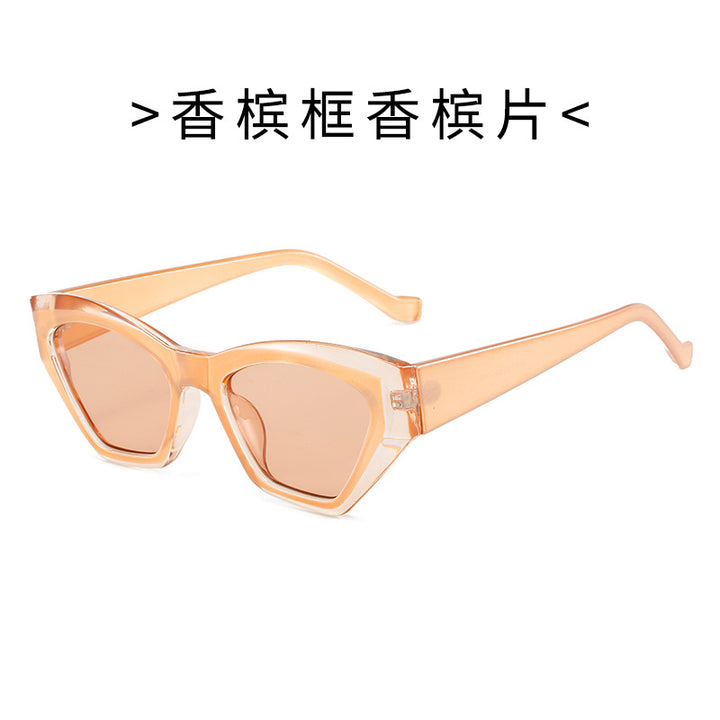 Damen Cat-Eye Sonnenbrille mit UV-Schutz Karnz