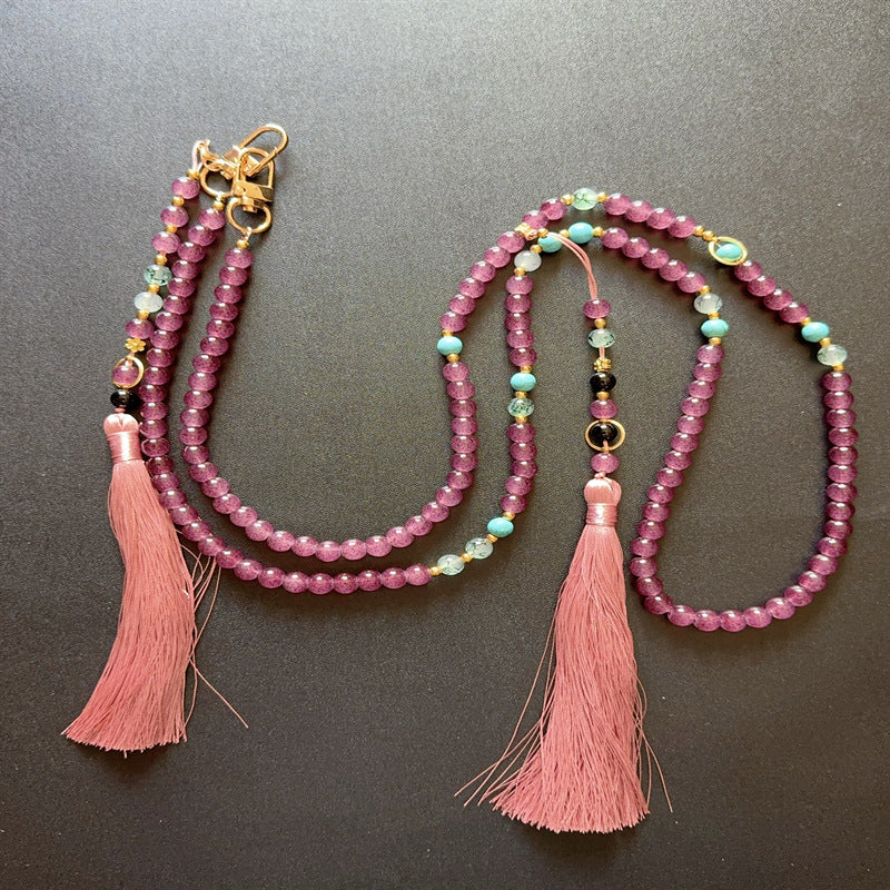 Bead decor Eyewear Kette mit Quasten Karnz