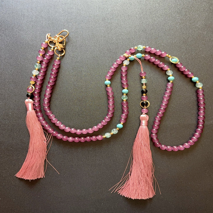 Bead decor Eyewear Kette mit Quasten Karnz