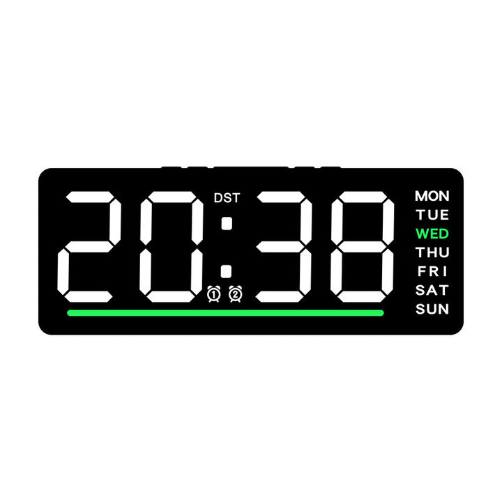 Digitaler Wecker mit Großem Led-Display und Mehreren Alarmfunktionen Karnz