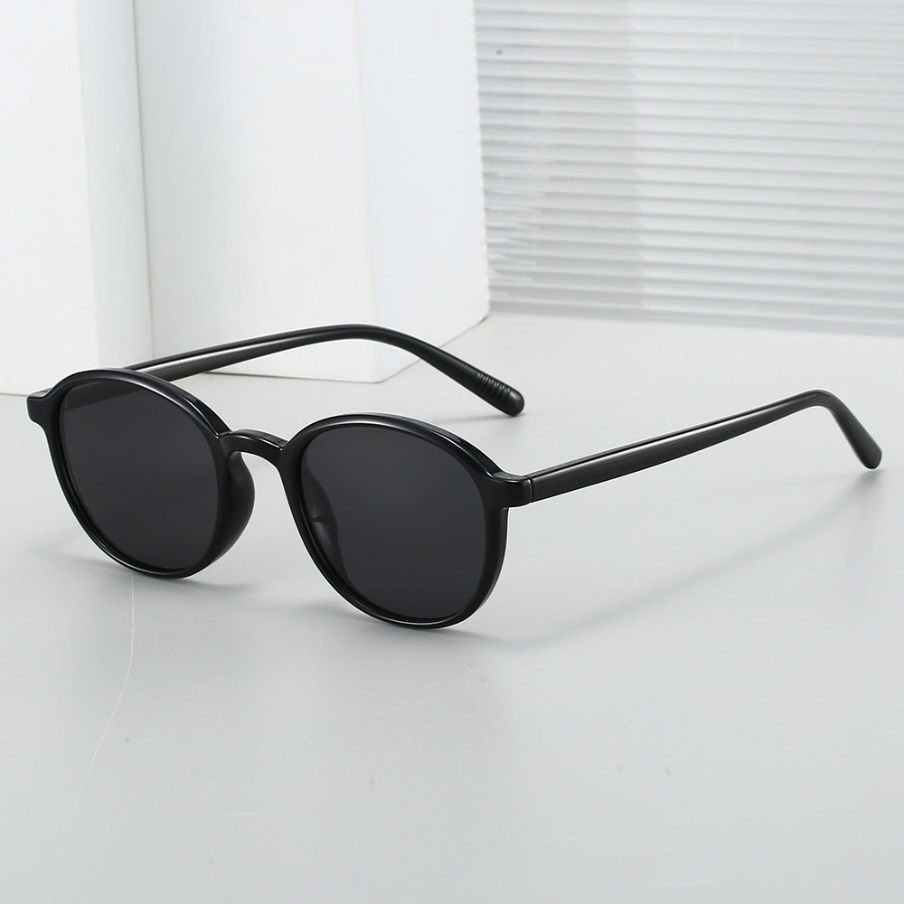 Damen modische Sonnenbrille im klassischen Ovaldesign Karnz
