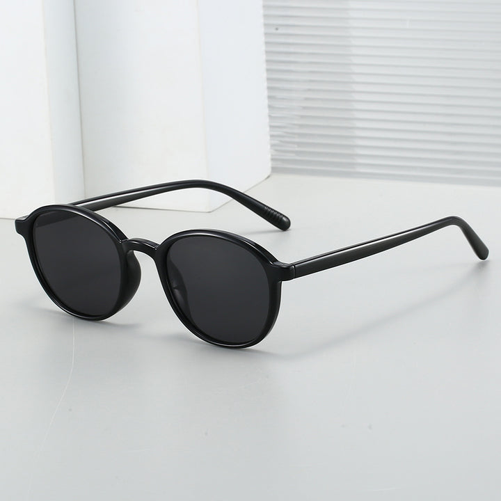 Damen modische Sonnenbrille im klassischen Ovaldesign Karnz