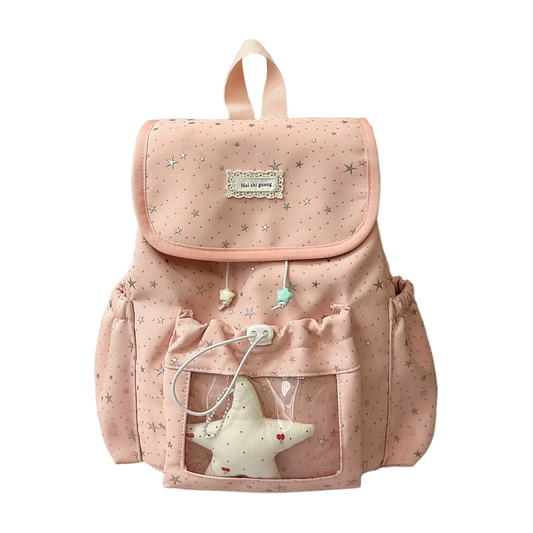 Fun Star-Embellished Mini-Rucksack Karnz
