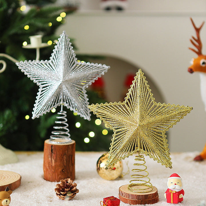 Dekorativer Weihnachtsstern Karnz