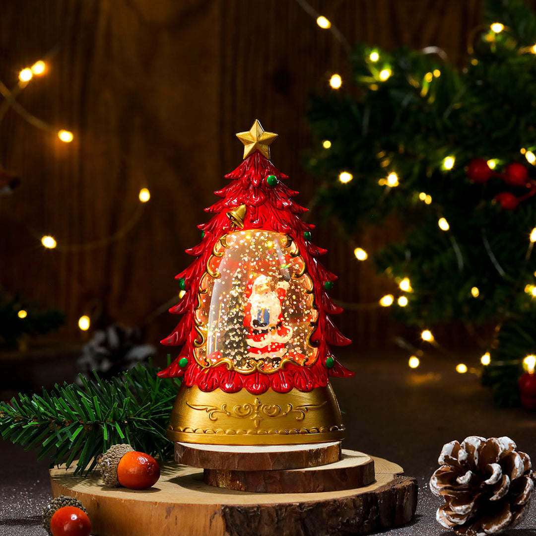 Dekorative Schneemann Telefonzelle Figurine Karnz