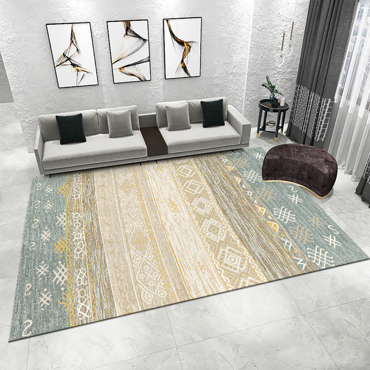 Geometrisch gemusterter Teppich 1786779209