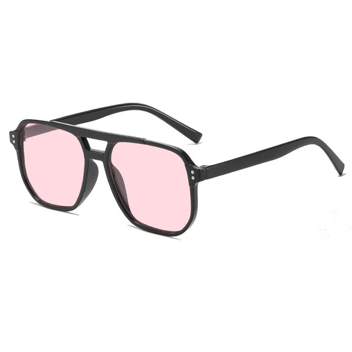 Stylische Breite-Rahmen-Sonnenbrille Karnz