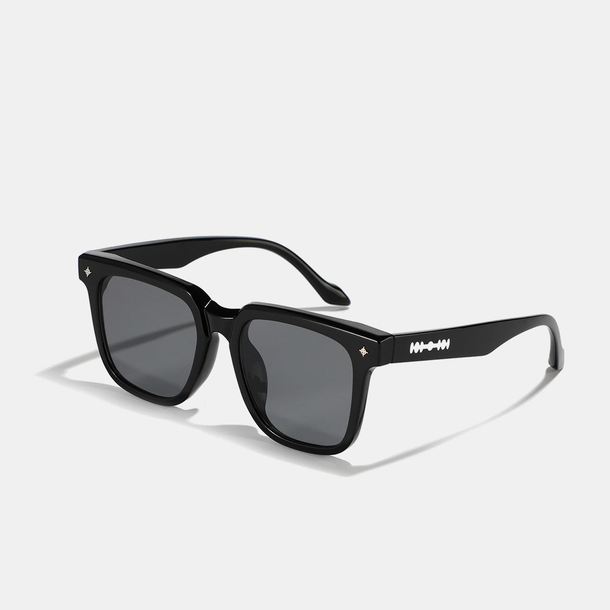 Damen modische quadratische Sonnenbrille mit stilvollem Schildpatt-Design Karnz