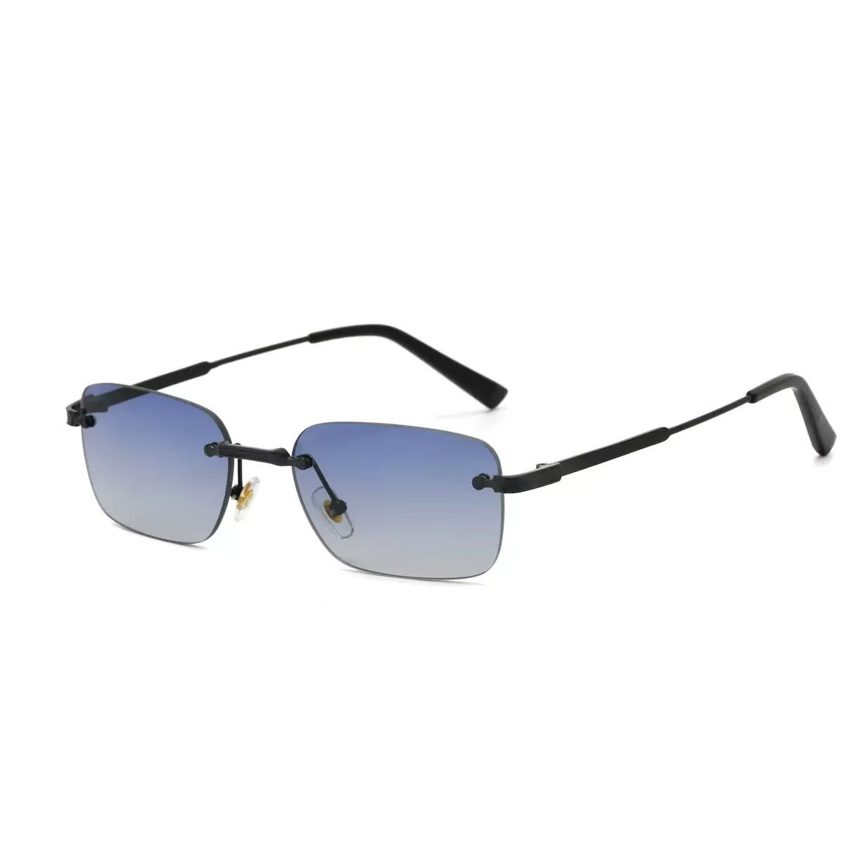 Damen modische Brille mit elegantem Metallrahmen Karnz