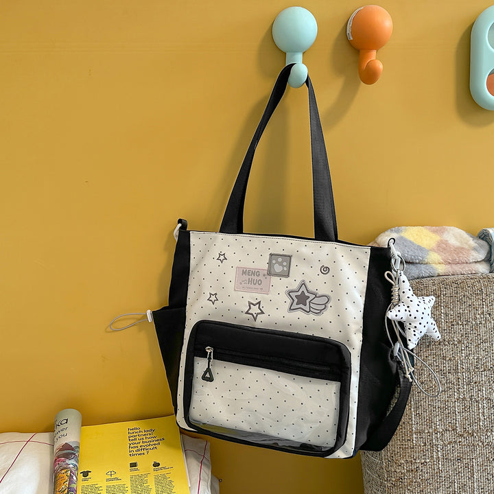 Verspielt Dekorativer Grafischer Rucksack Karnz