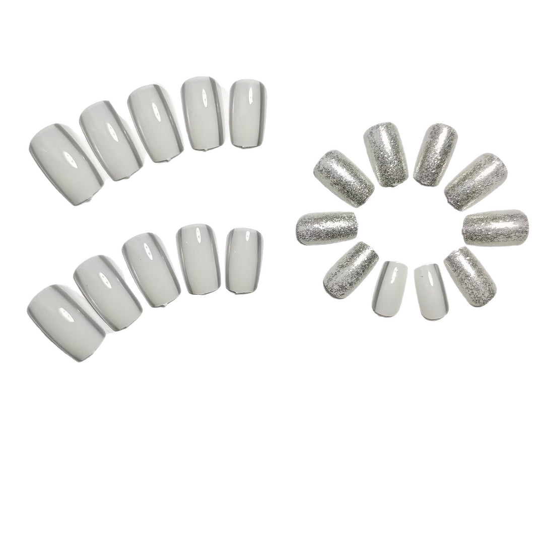 Funkelndes Glitzer Ombre Nageldesign