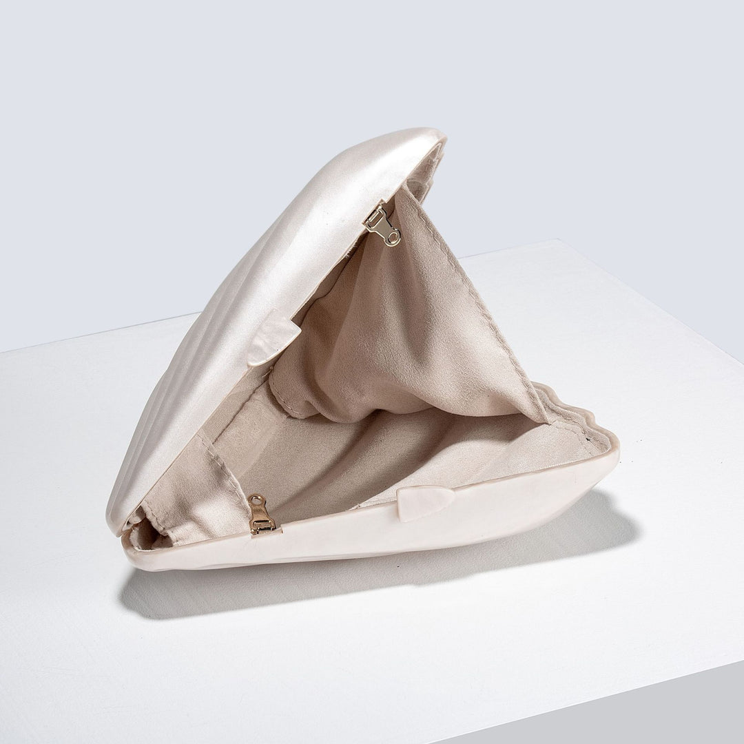 Vintage Muschel Clutch