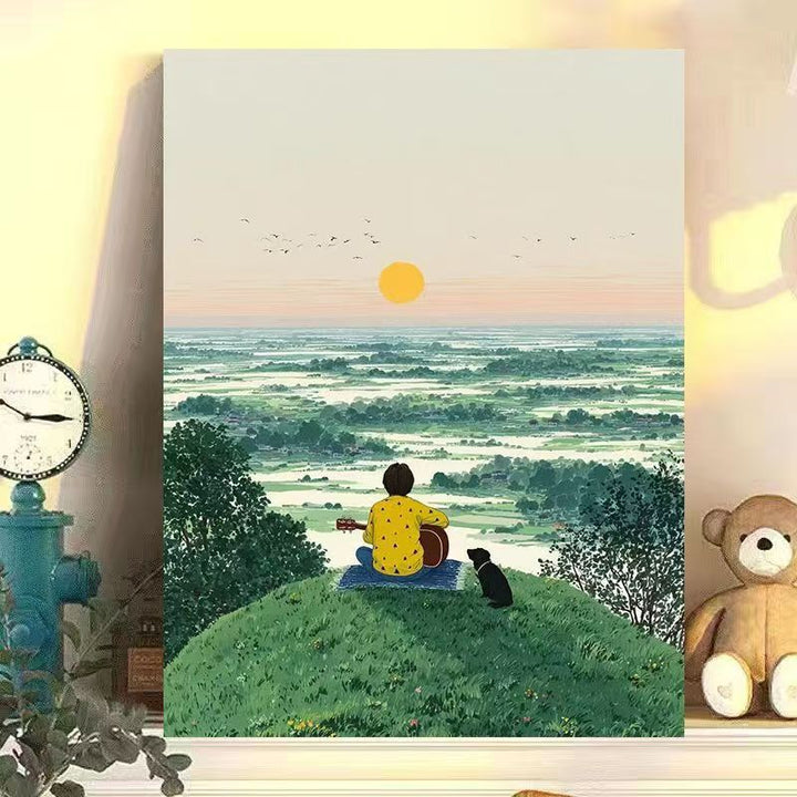 Scenic Nature Landscape Wandkunst Karnz