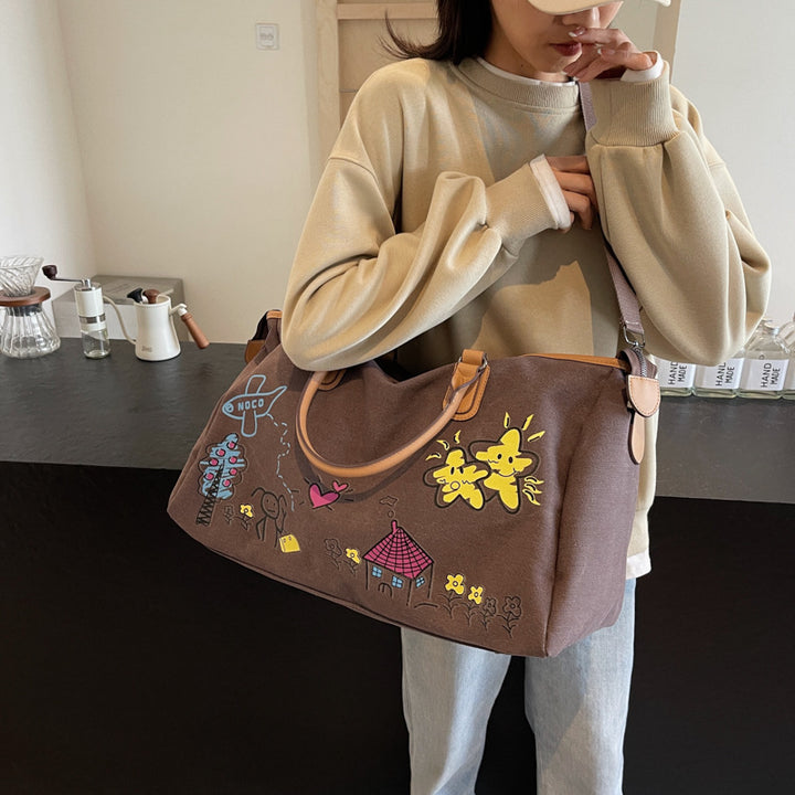 Kreative Gemusterte Reisetasche Karnz