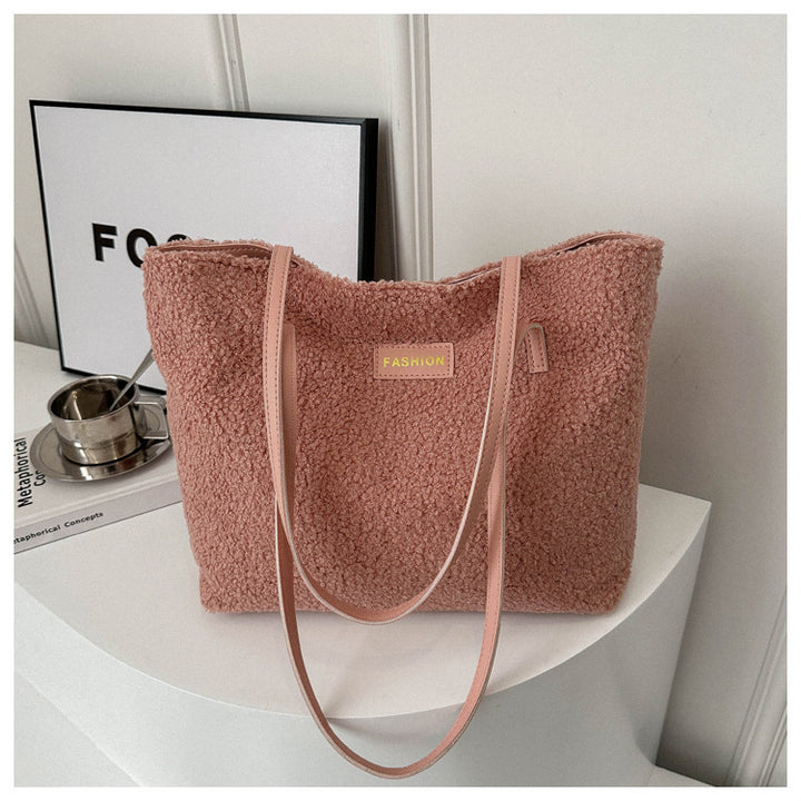 Gemütliche Texturierte Handtasche