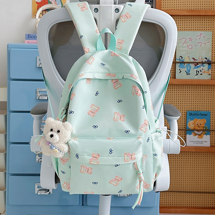 Süßer Bärenprint Rucksack