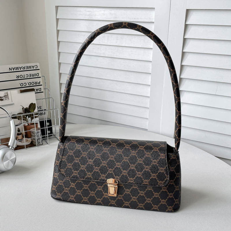 Designer gemusterte Handtasche