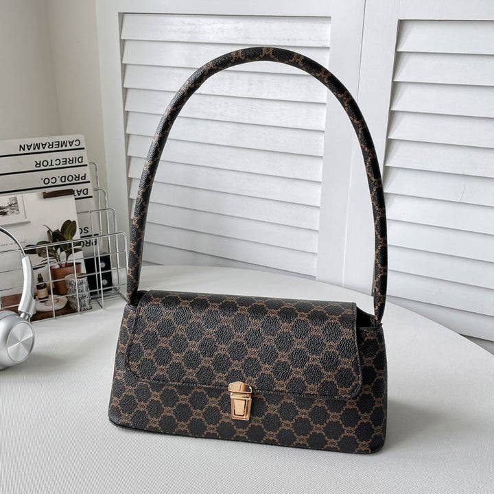Designer gemusterte Handtasche