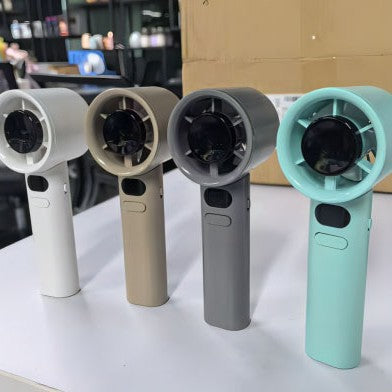 Damen tragbarer Handventilator mit digitaler Geschwindigkeitsregelung Karnz