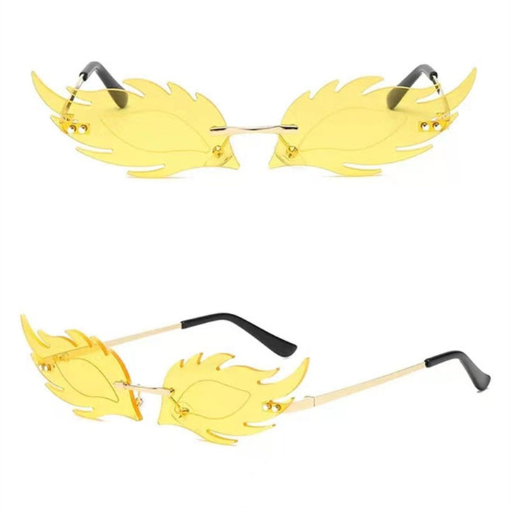 Fashion Statement Blatt Design Sonnenbrille Karnz