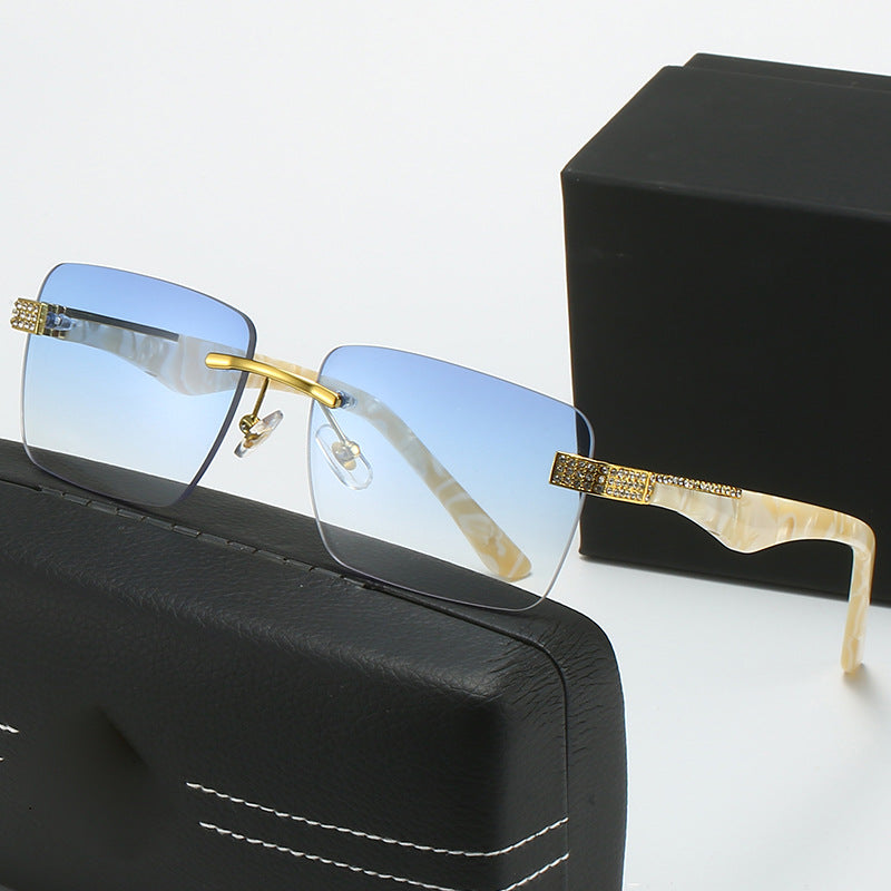 Damen modische Sonnenbrille im eleganten quadratischen Design Karnz
