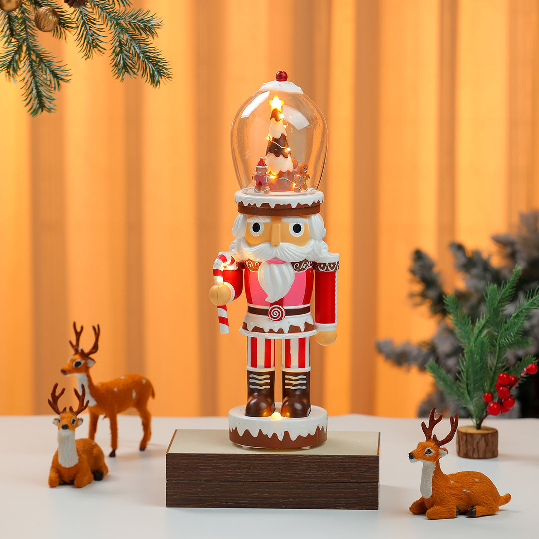 Beleuchtete Nussknacker Figurine Karnz