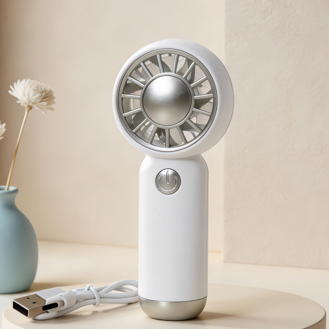 Unisex Tragbarer Handventilator mit sanfter Windtechnologie Karnz