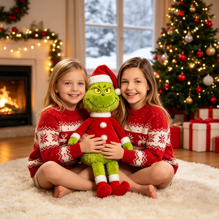 Plüschfigur Weihnachtsgrinch