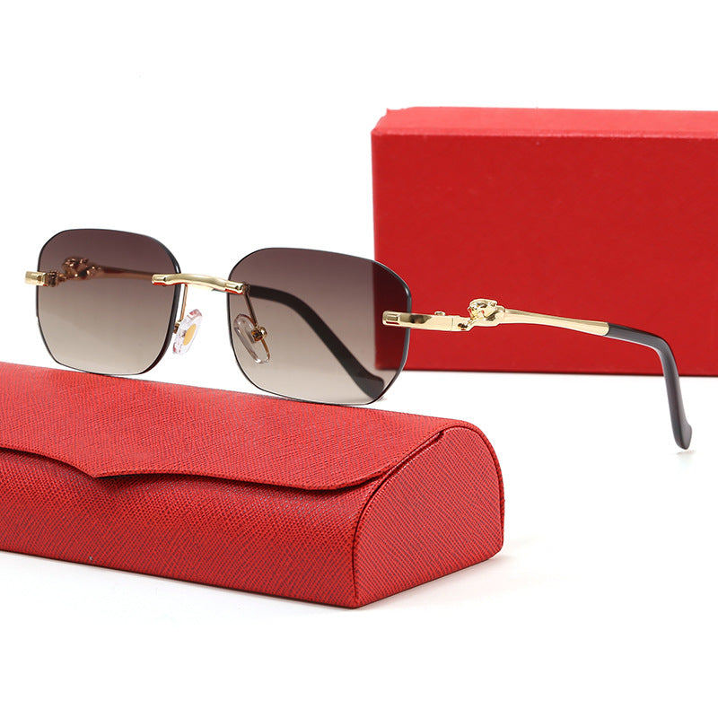 Damen elegante modische Sonnenbrille im innovativen Unisex-Stil Karnz