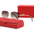 Damen elegante modische Sonnenbrille im innovativen Unisex-Stil Karnz