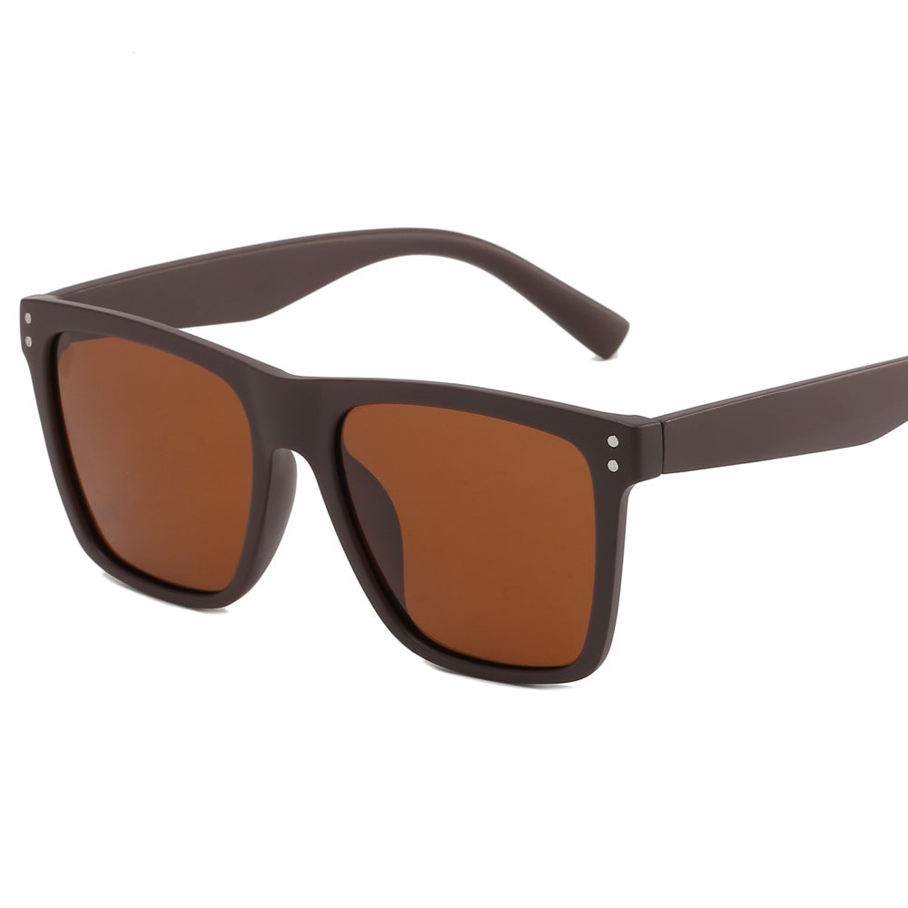Damen Modische Sonnenbrille mit modernem, mattem Rahmen Karnz
