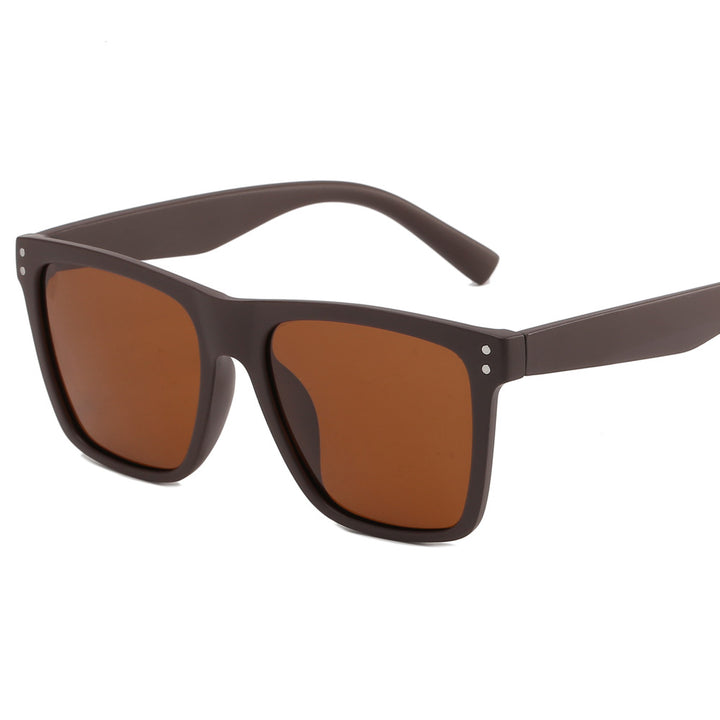 Damen Modische Sonnenbrille mit modernem, mattem Rahmen Karnz