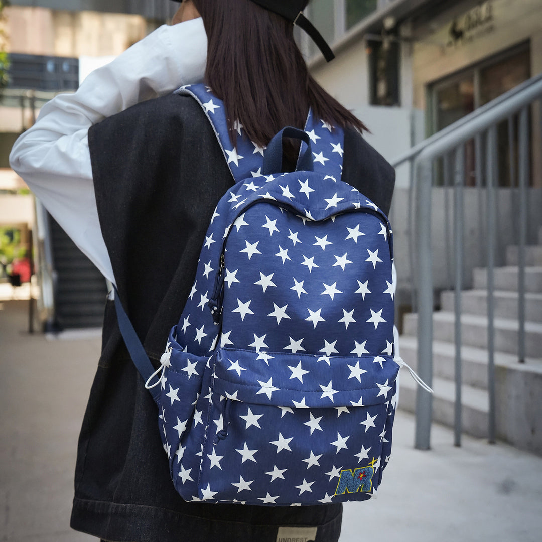 Stylischer Sternenmuster-Rucksack Karnz 1791204182