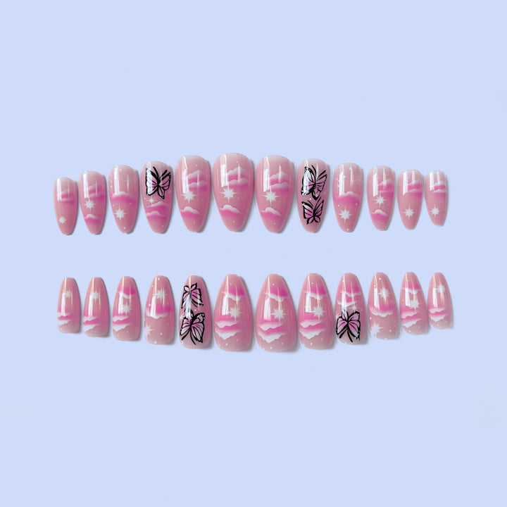Künstlerisches Schmetterling Nail Art Set  1790958181