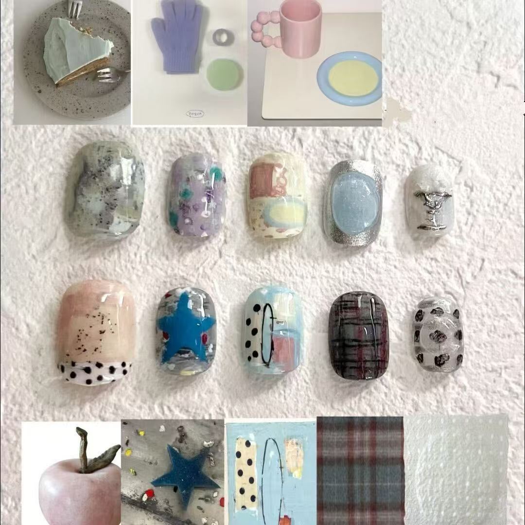 Artistic Press-On Nail Art Kollektion Karnz