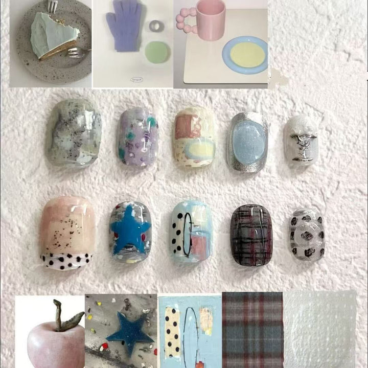 Artistic Press-On Nail Art Kollektion Karnz