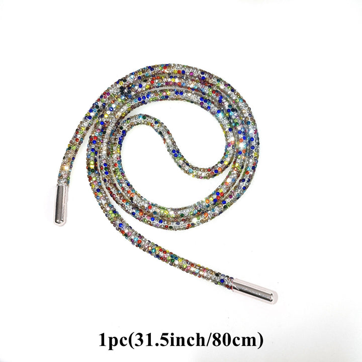 Funkelnde Strass-Schuhschnürsenkel Karnz