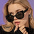 Damen Cat-Eye Sonnenbrille Karnz