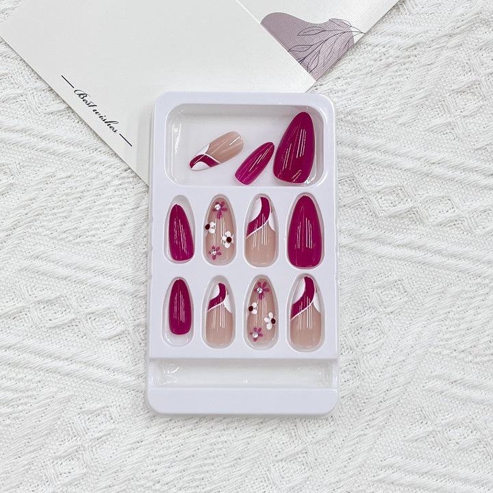 DIY Dekorative Press-On Nail Set Karnz