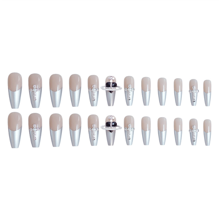 Elegantes Designer Press-On Nagelset