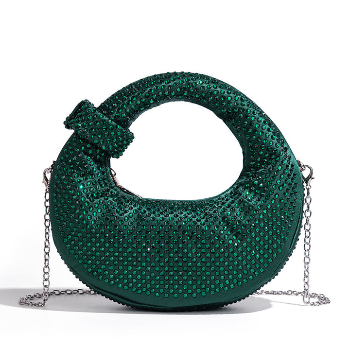 Chice Handtasche mit Strassverzierungen Karnz