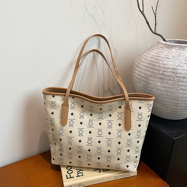 Elegante strukturierte Tote Bag Karnz