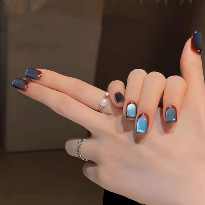 Gradient Nagelkunst Verlängerungen