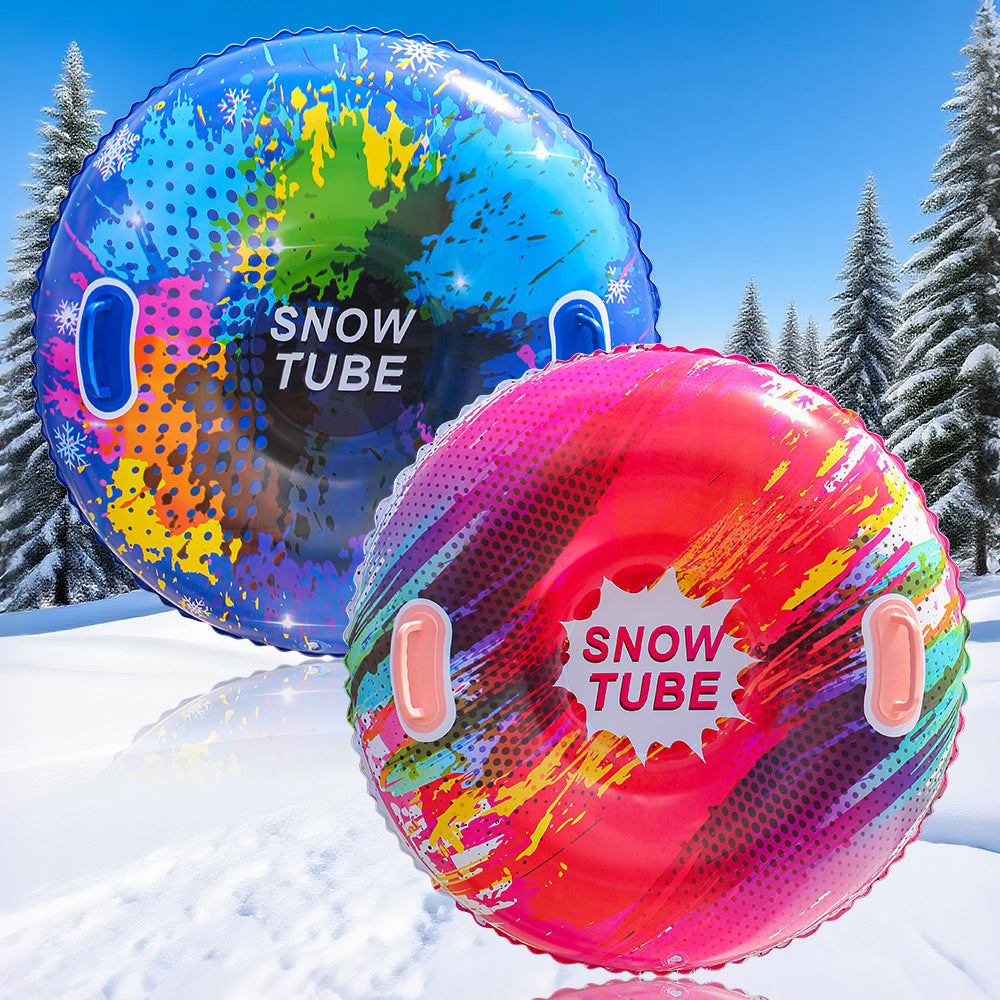 Unisex Aufblasbarer Schnee-Rutschteller Karnz