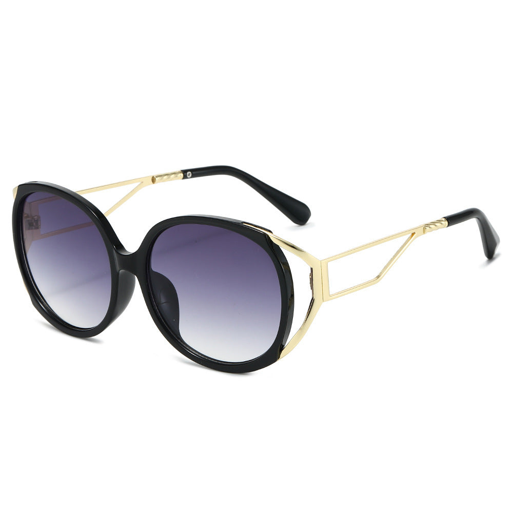 Oversized modische Cat-Eye Sonnenbrille Karnz