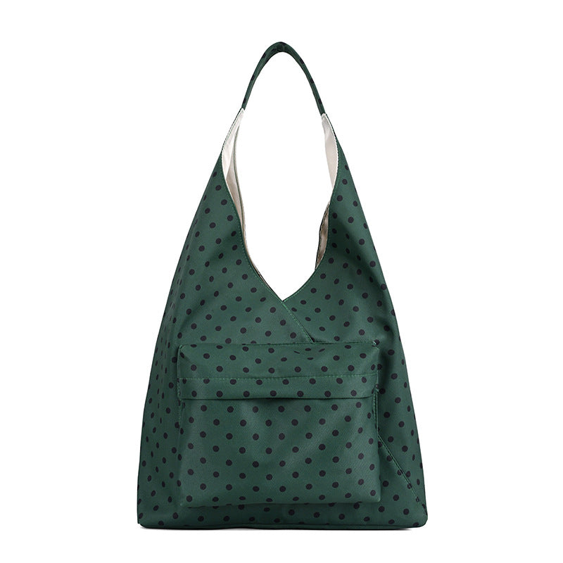 Polka Dot Hobo Tasche