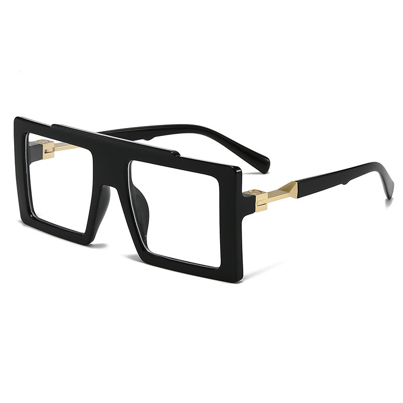 Damen modische Sonnenbrille mit rechteckigem Rahmen Karnz