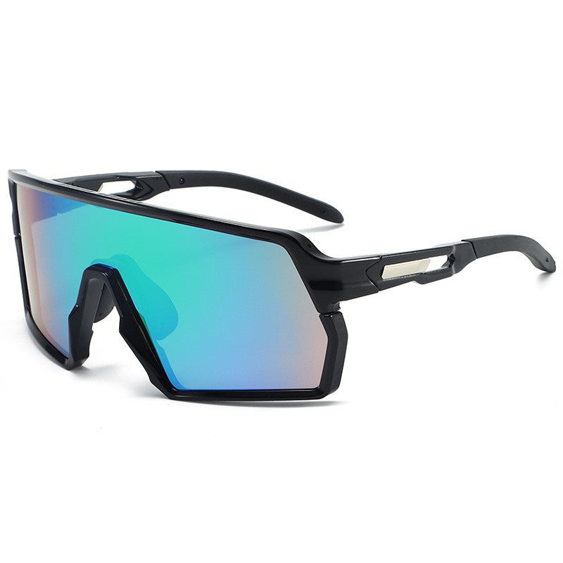 Damen Sportliche Rennbrille mit innovativem Rahmen und hochreflektierenden Gläsern Karnz